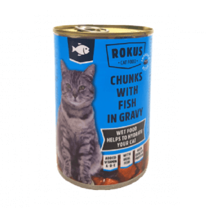 rokus konserva gatas me psari 415 gr